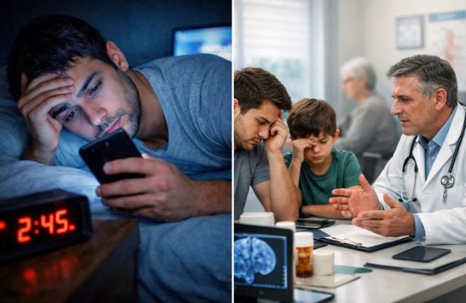 रात का डिजिटल नशा: स्क्रीन की रोशनी में बुझती नींद और बिगड़ती सेहत